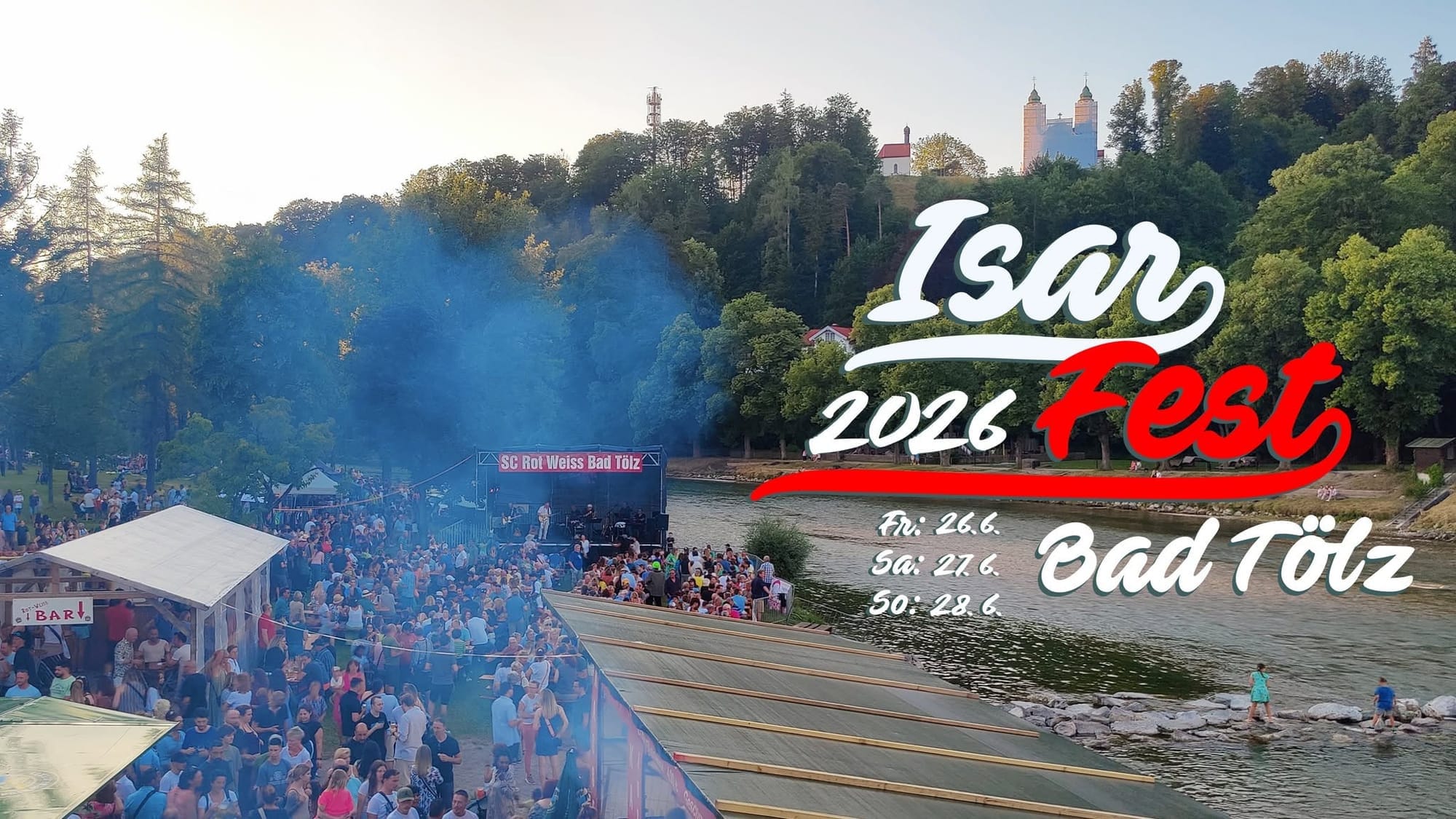 Diese Woche in Bad Tölz: Isarfest, Nachtflohmarkt und das Sommerfest des Skiclubs